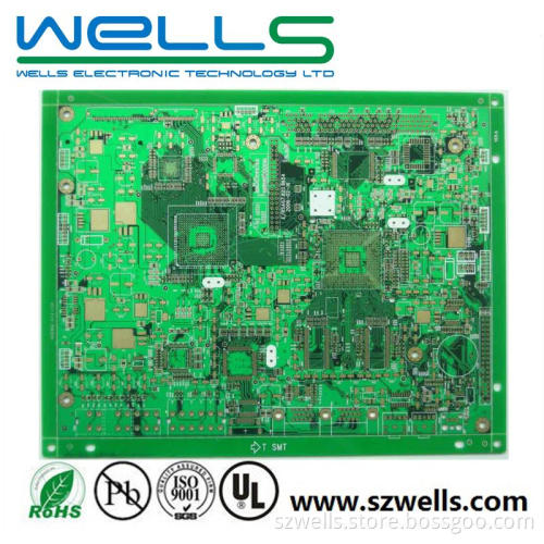 8L, Plating Gold, Fr4, 1.6mm, PCB